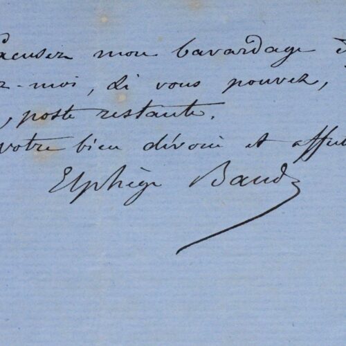 L'ingénieur Elphège Baude part pour l'Italie