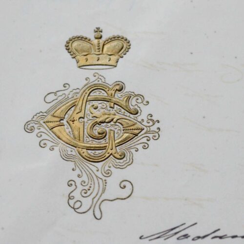 Prince Constantin Gortchakov discusses the death of the Imperial Prince