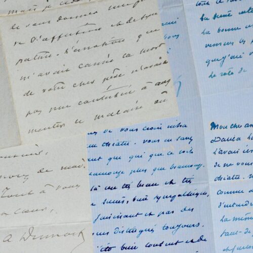 Dumas fils ému par Dalila d'Octave Feuillet puis pleure sa mort