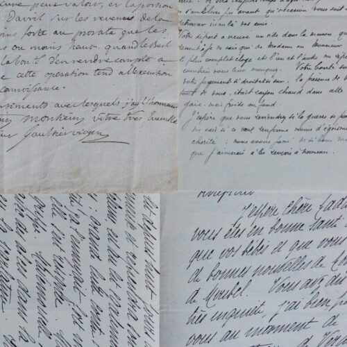 Ensemble de trois documents relatifs au département de l'Indre