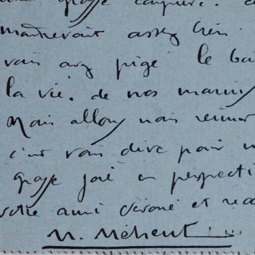 Mathurin Méheut ravi de l'article "La Bretagne maritime et ses peintres"