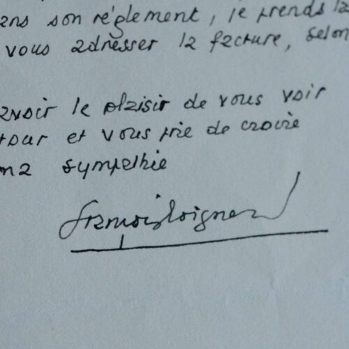 Deux billets du Hussard et journaliste François Brigneau