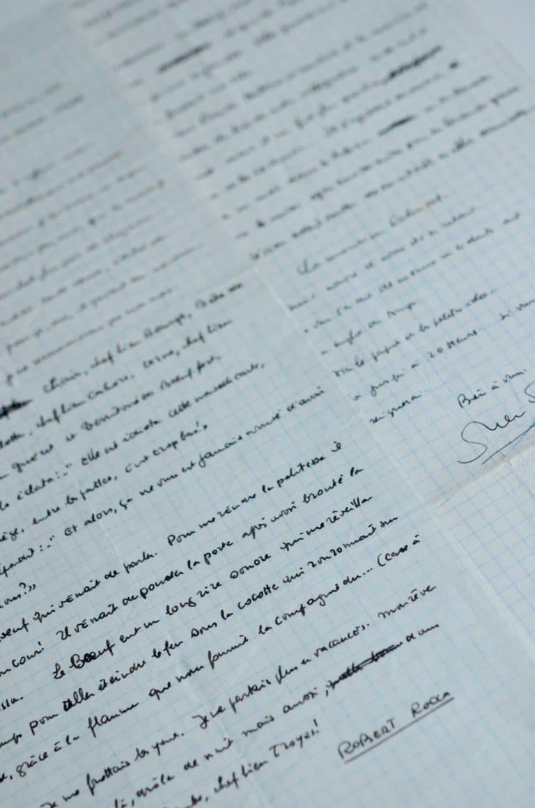 Manuscrit de &lsquo;Petite géographie bovine de la France&rsquo; de Robert Rocca