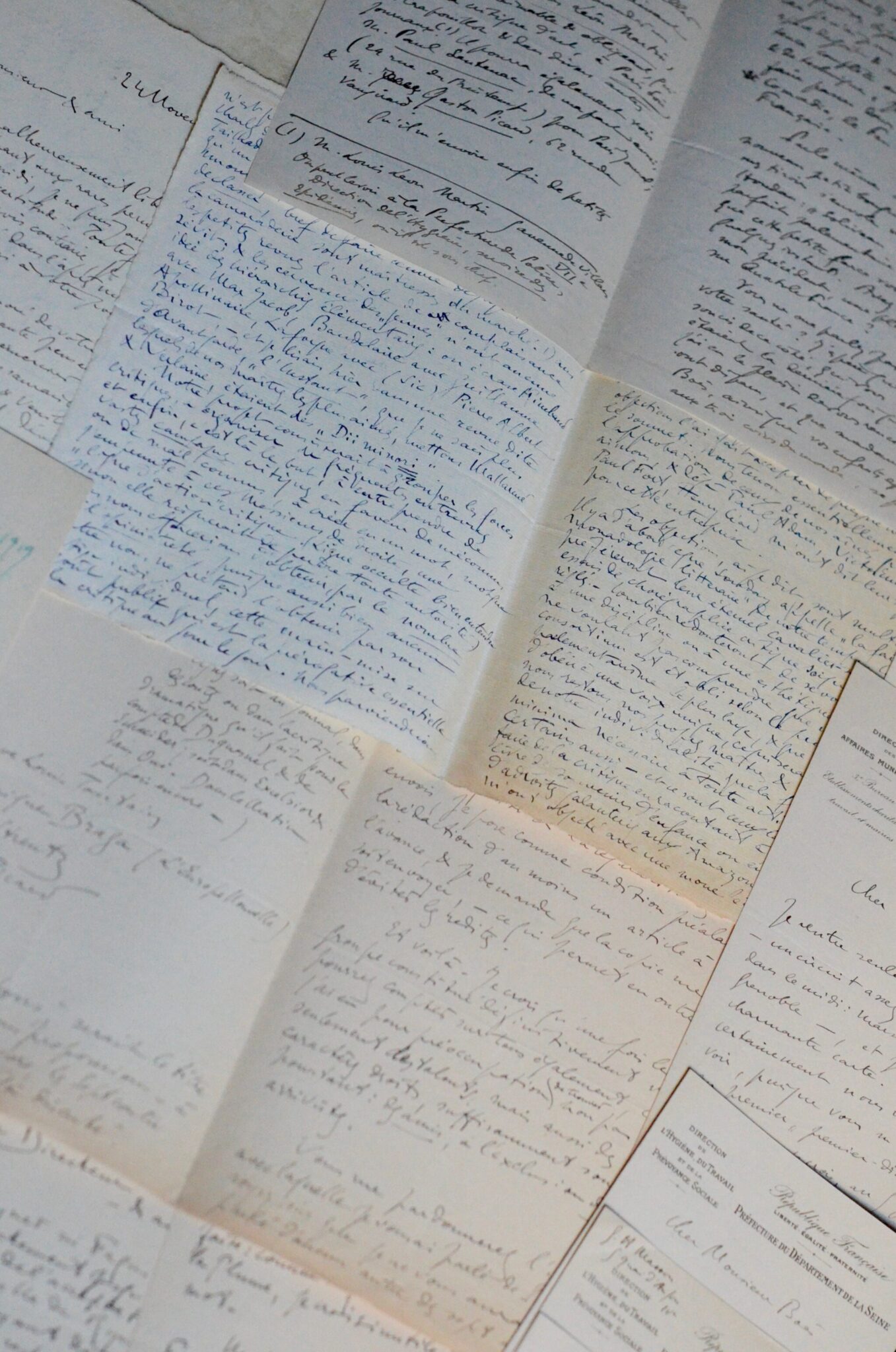 Belle et longue correspondance littéraire de Georges-Armand Masson à Karl Boès – vue 3 Belle et longue correspondance littéraire de Georges-Armand Masson à Karl Boès – vue 3