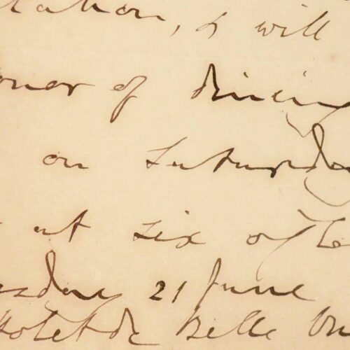 Le physicien anglais Richard Fowler accepte de dîner chez Cuvier