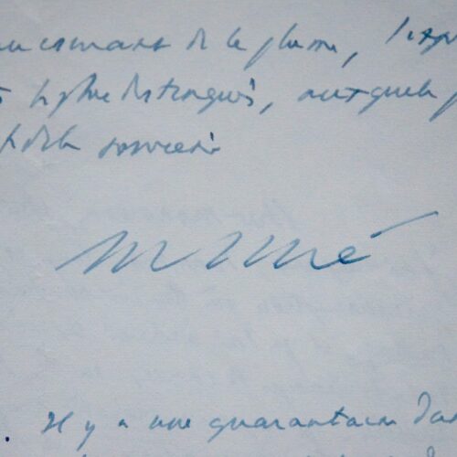 Depuis l'île de la Réunion, Michel Debré félicite Tapié pour La France de Louis XIII et de Richelieu
