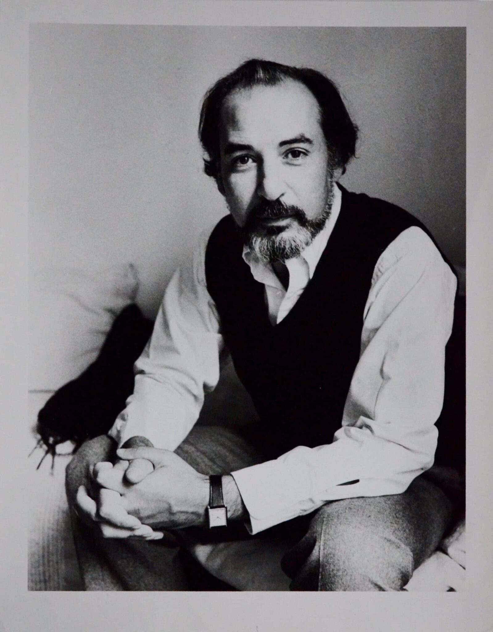 Beau portrait de Tahar Ben Jelloun par Bruno de Monès