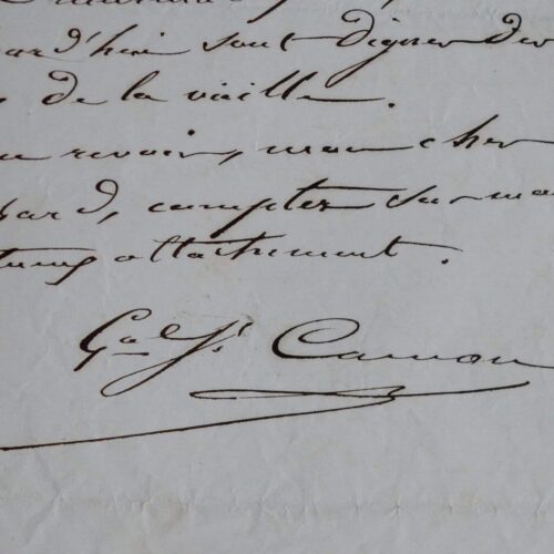 Deux belles lettres du général Camou, durant le siège de Sébastopol