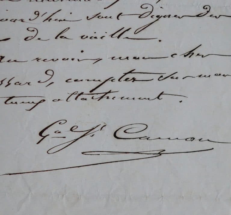 Deux belles lettres du général Camou, durant le siège de Sébastopol