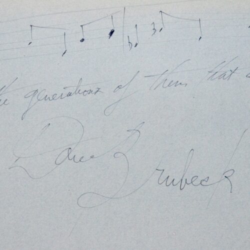 Un logro musical de gran importancia del músico de jazz Dave Brubeck