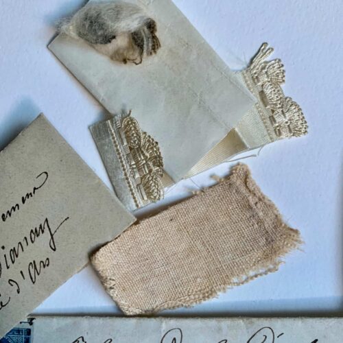 Trois précieuses reliques du Curé d'Ars, Jean-Marie Vianney