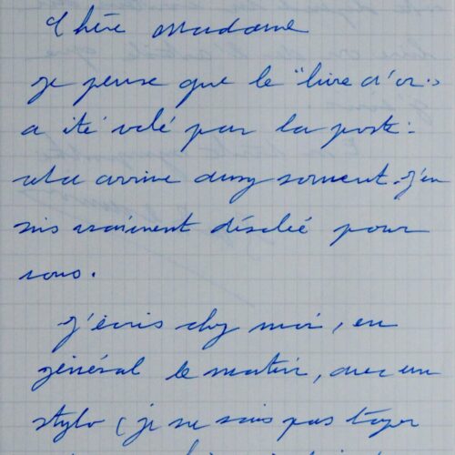 Simone de Beauvoir détaille ses habitudes d'écriture – vue 2