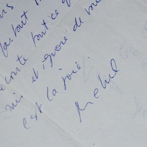2 lettres d'amour de Michel Piccoli à Juliette Greco