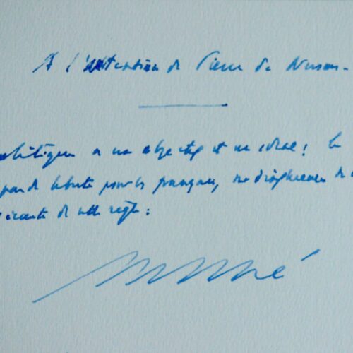 Pensée de Michel Debré sur la politique et la France