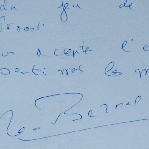 Le grand médecin Jean Bernard répond au questionnaire de Proust