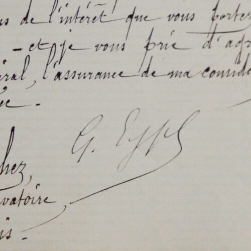 Gustave Eiffel denies rumors of a strike on the Eiffel Tower construction site