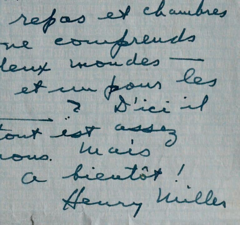 Pour Henry Miller, « Il y a deux mondes – un pour les richards et un pour les pauvres »