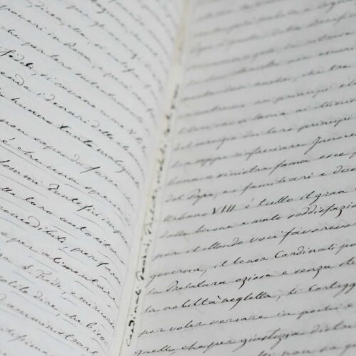 Manuscrit du XIXe contenant la copie de documents des XVIIe et XVIIIe s. sur la Corse