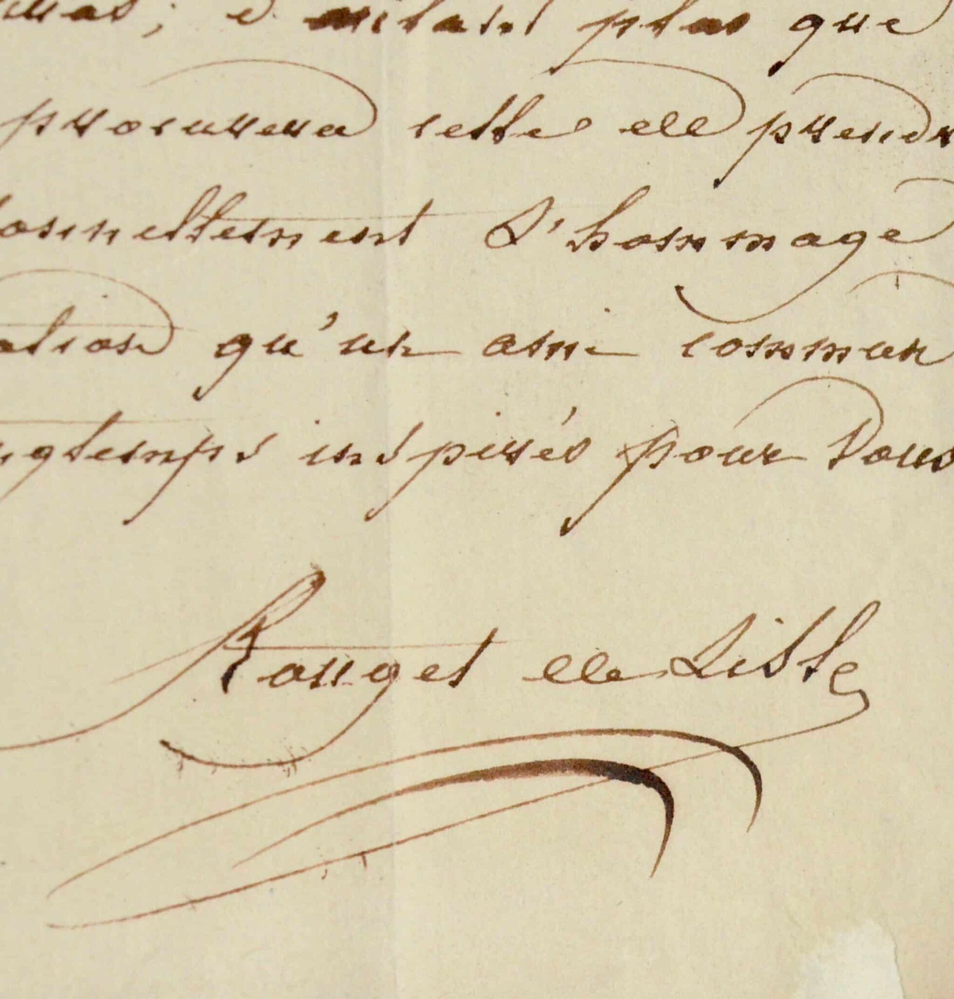 Lettre de Rouget de Lisle à Juillerat-Chasseur à propos des Fables russes de Krylov