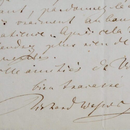 Richard Wagner va assister à la représentation du Faust, de Gounod, au Théâtre-Lyrique