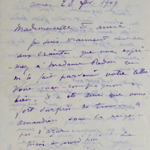 Odilon Redon dit son admiration pour Renoir – vue 2