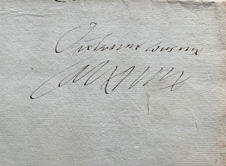 Lettre de Catherine de Médicis à la princesse d&rsquo;Orange