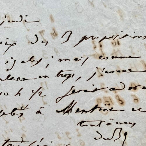 Balzac, invité par Hugo, court à la création des Burgraves