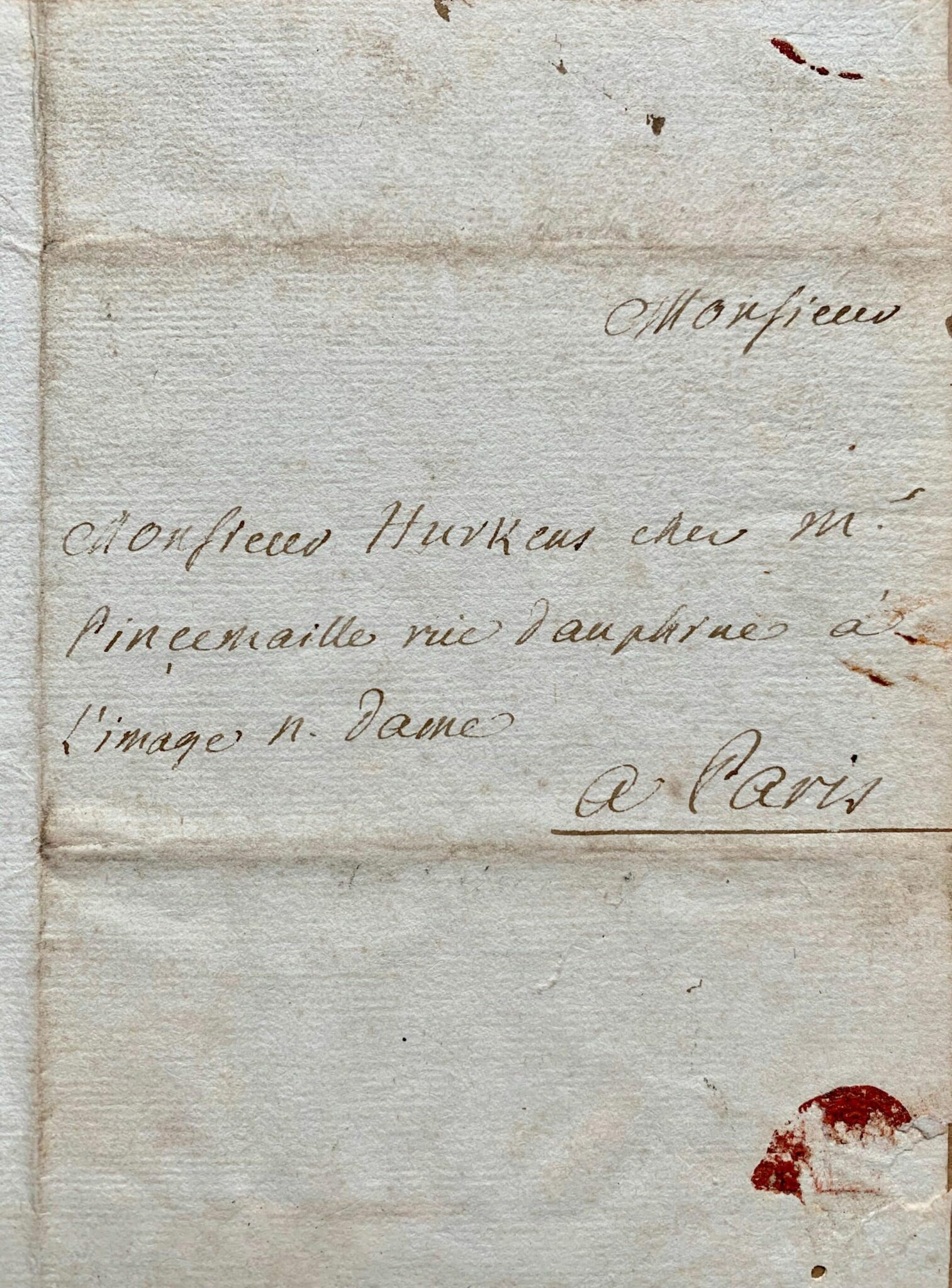 Louis Racine reçoit des vers de Gerhardus Nicolaus Heerkens – vue 3 Louis Racine reçoit des vers de Gerhardus Nicolaus Heerkens – vue 3