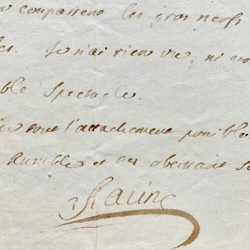 Louis Racine justifie sa défense de Rousseau et raconte l'horrible supplice de Damiens