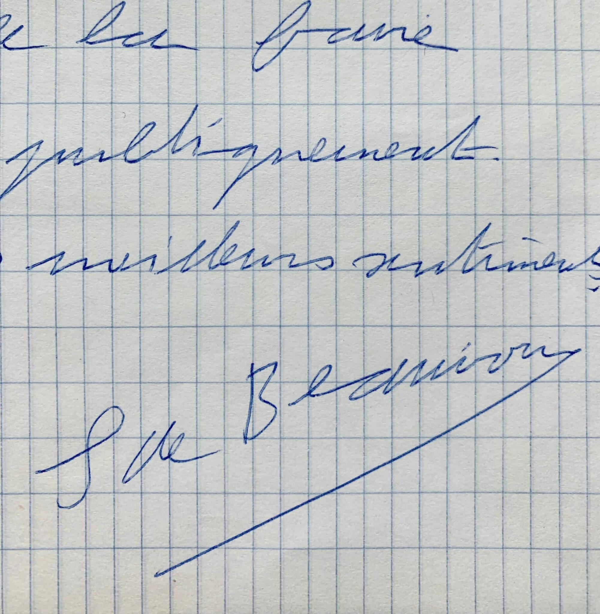 Simone de Beauvoir refuse de faire publier sa réponse