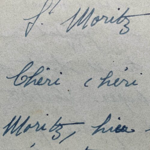 Magnifique lettre d'Edith Piaf à Yves Montand sur leur passion, leur travail, leur avenir