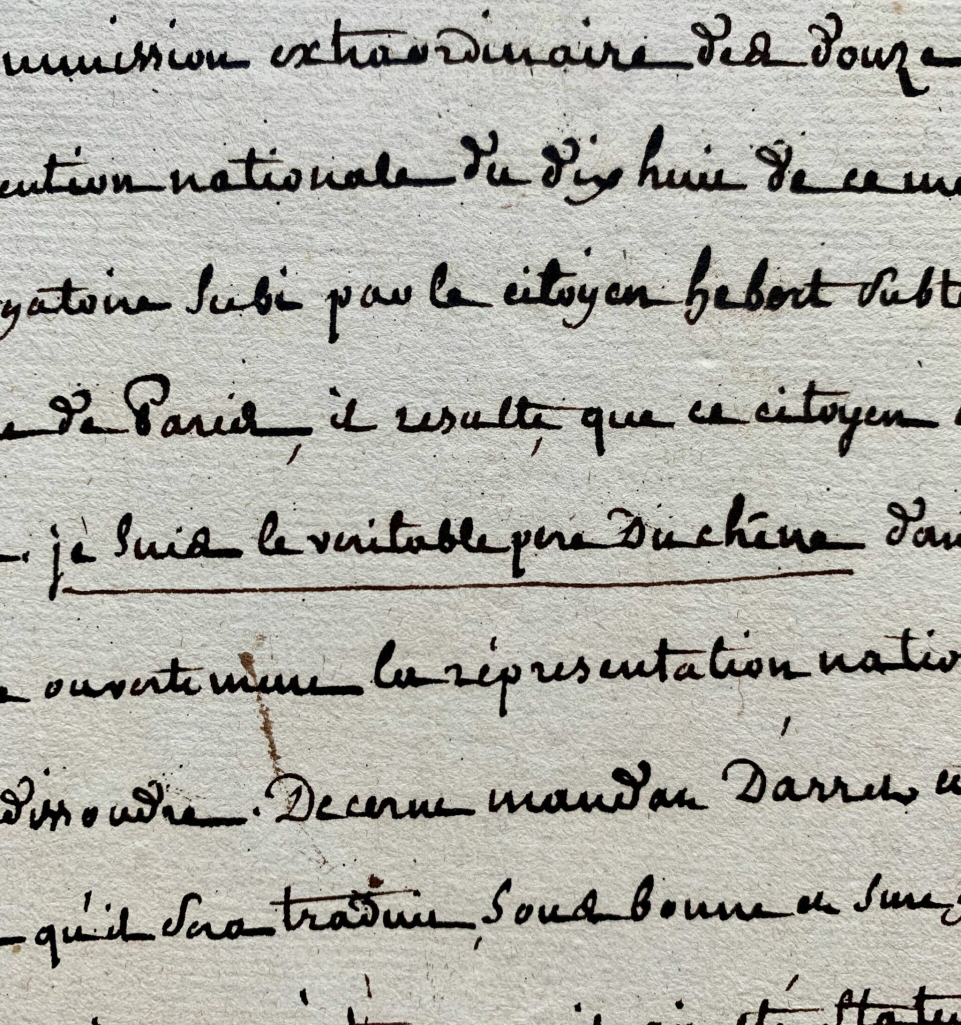 Mandat d’arrêt contre Hébert, le « Père Duchêne », signé par la commission des douze Mandat d'arrêt contre Hébert, le "Père Duchêne", signé par la commission des douze