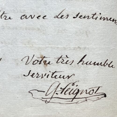 Le bibliographe Gabriel Peignot évoque son grand ouvrage, le Myriobiblon français
