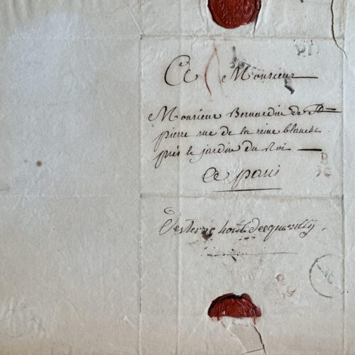 Le vicomte de Dampmartin s'inquiète du silence de Bernardin de Saint-Pierre