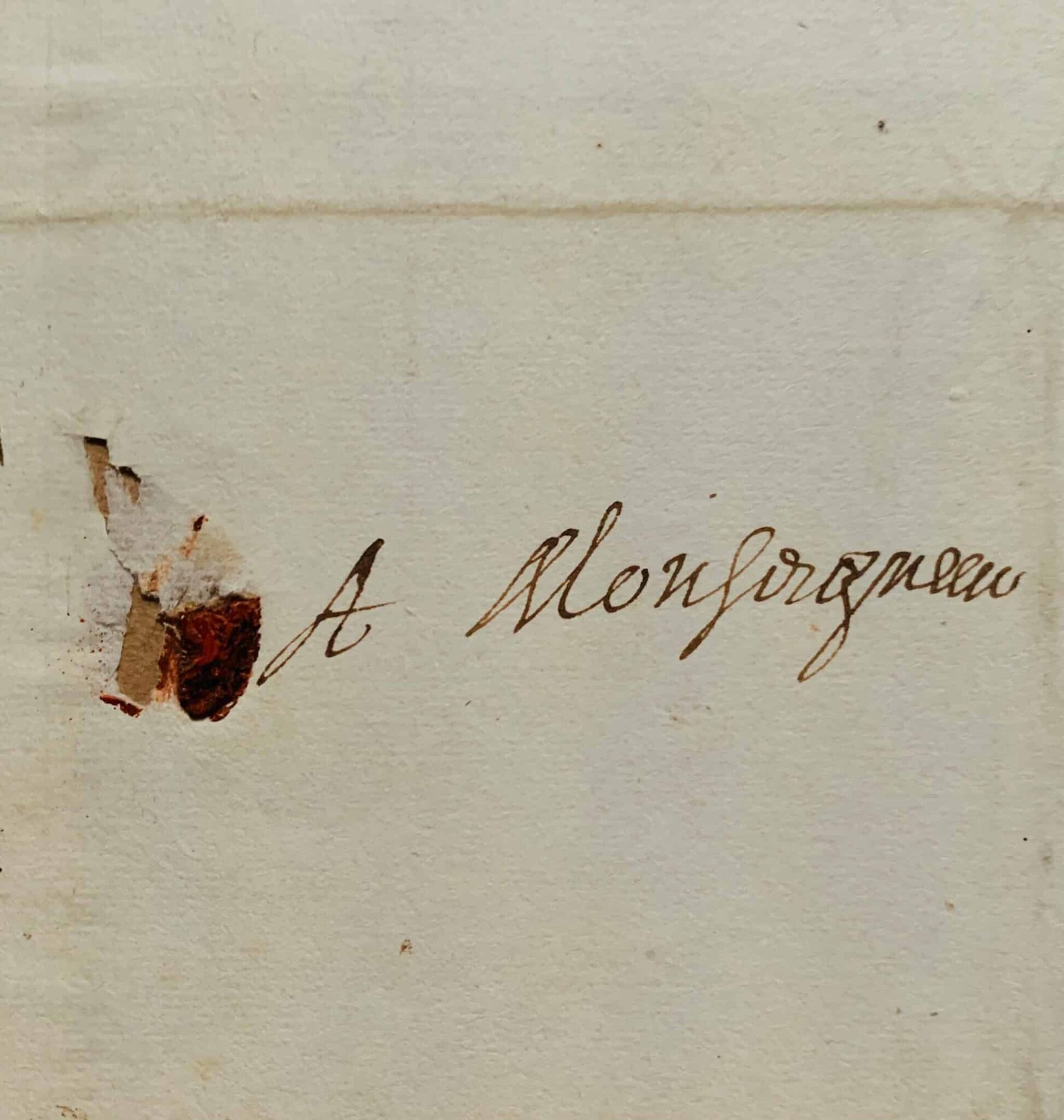 Belle lettre d’Abel Servien à Mazarin écrite de Münster durant la négociation du Traité de Westphalie Belle lettre d'Abel Servien à Mazarin écrite de Münster durant la négociation du Traité de Westphalie