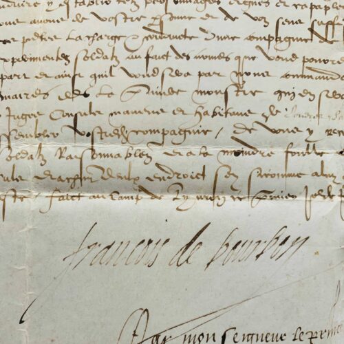 Le duc de Montpensier fait renforcer la défense de Viols-le-Fort pendant les guerres de religion