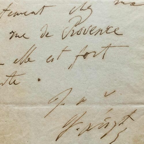 Carta de Franz Liszt al doctor Koreff