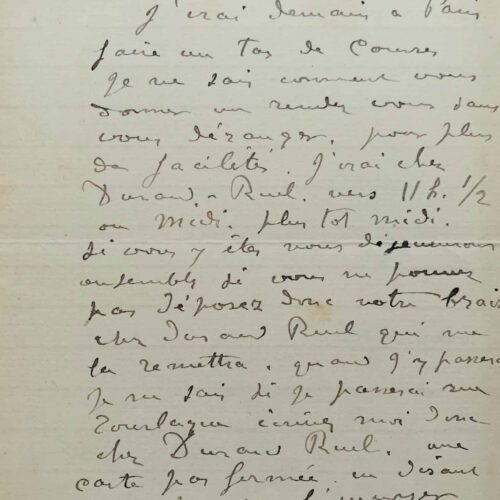 Renoir passe chez Durand-Ruel avant de partir pour l'Allemagne – vue 2