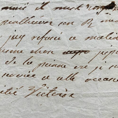 Madame Victoire refuse de demander un service au duc de Penthièvre