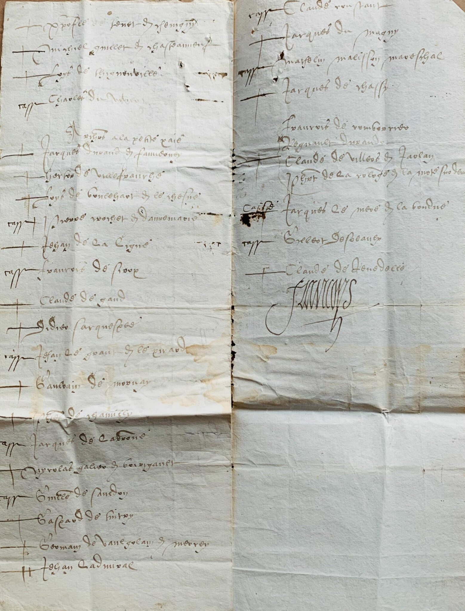 François d'Orléans-Longueville passe en revue sa compagnie, en 1543 – vue 3 François d'Orléans-Longueville passe en revue sa compagnie, en 1543 – vue 3