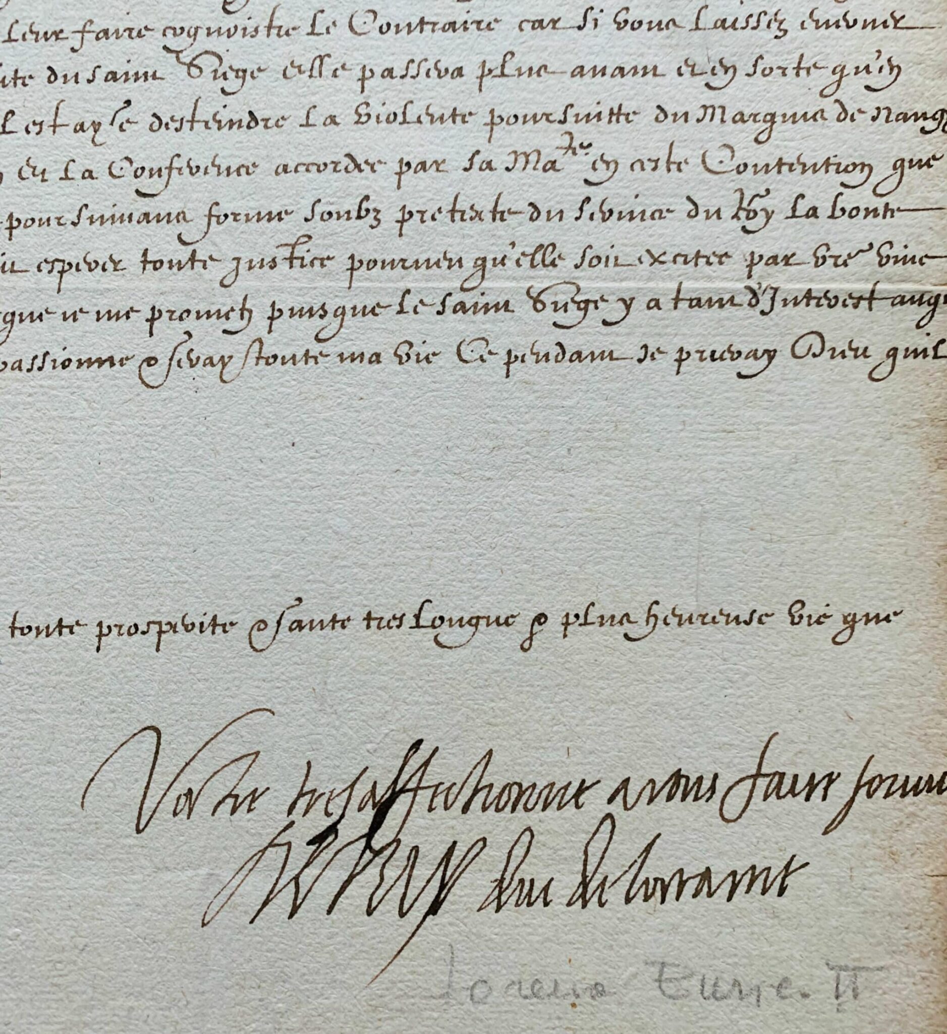 Henri II, duc de Lorraine, intervient auprès du Saint Siège pour l’abbaye d’Écurey (Meuse)