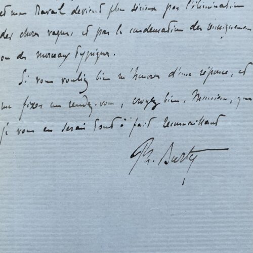 Philippe Burty rassemble la correspondance d'Eugène Delacroix – vue 2