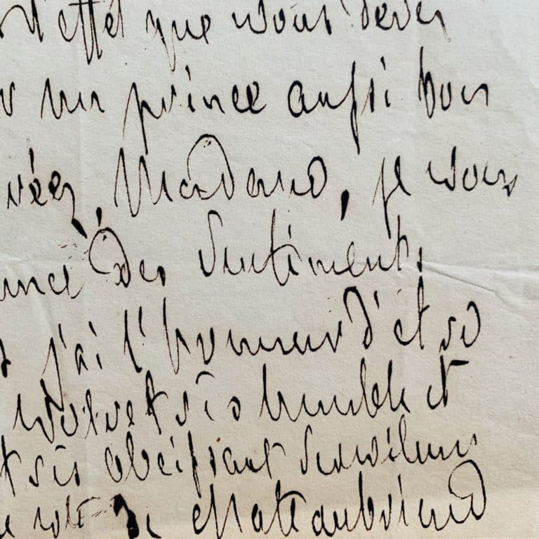 Chateaubriand ne peut intervenir auprès de Louis XVIII « prince aussi bon que juste »