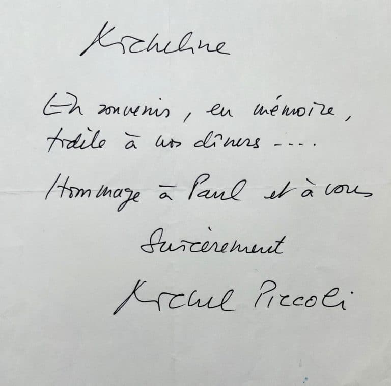 L&rsquo;hommage de Michel Piccoli à son ami Paul Meurisse