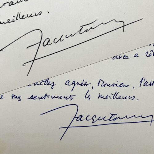 Jacques Soustelle analyse et commente les élections présidentielles de 1981