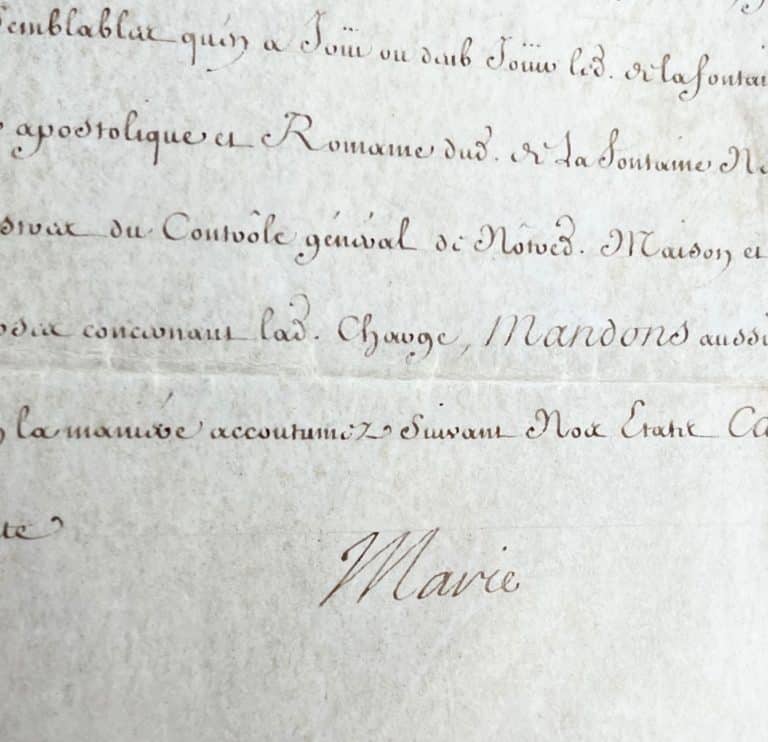 La reine Marie Leszczynska nomme un nouveau valet de chambre : Charles Claude de La Fontaine