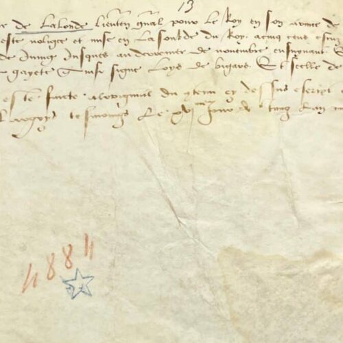 Louis XII fait réquisitionner une nef navigant sur la Charente