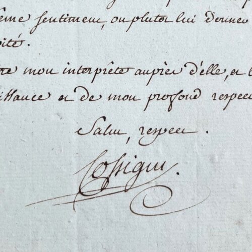 L'explorateur et botaniste Joseph-François Charpentier de Cossigny est nommé correspondant de l’Institut