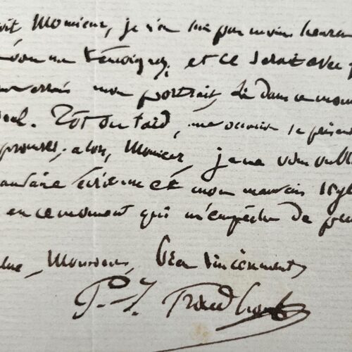 Pierre-Joseph Proudhon livre ses réflexions sur l'influence entre penseurs