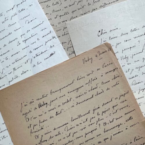 Correspondance amoureuse de René Julliard à Anne Seghers durant l'Occupation